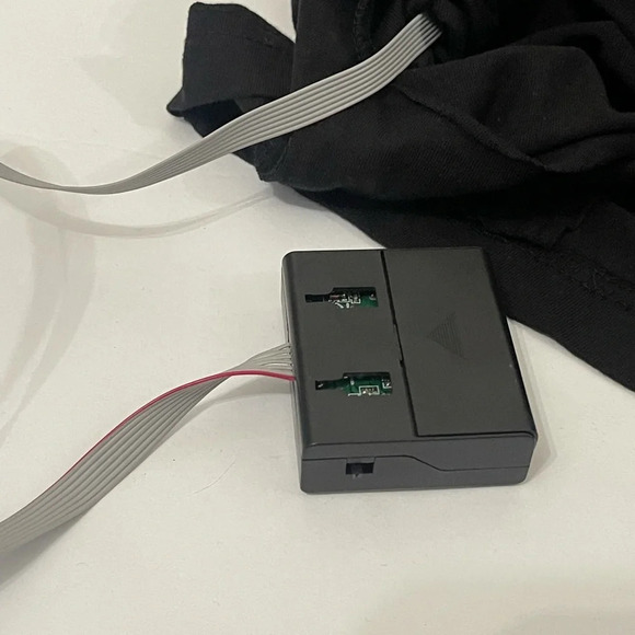 LED T Shirt Sound Activated Glow Shirts Light up Equalizer Tiger Design Small - Picture 6 of 11